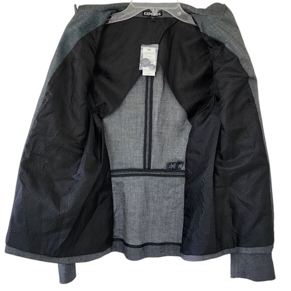 Express Blazer Suit Jacket New With Tag Women's 4 - Picture 8 of 10